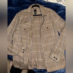 Men’s zip up flannel